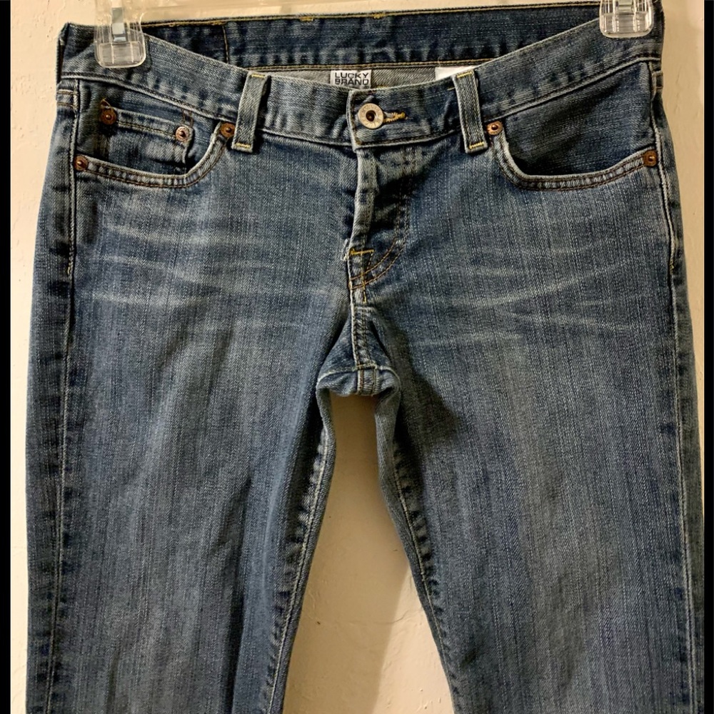 Lucky Brand Dream Blue Jeans- 4/27 Short inseam - Picture 3 of 8